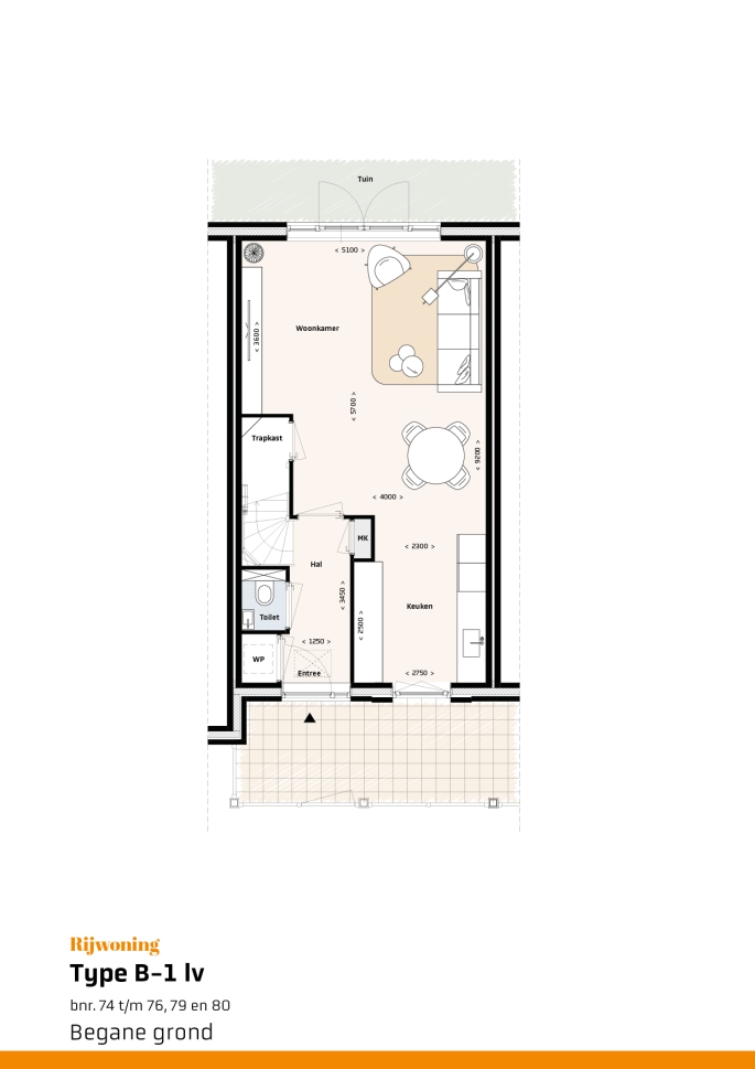 Krekenbos fase 6, B1LV, Zuidland