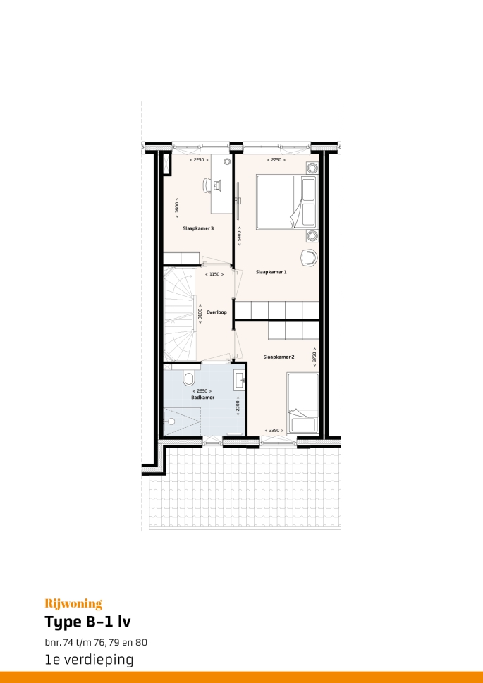 Krekenbos fase 6, B1LV, Zuidland