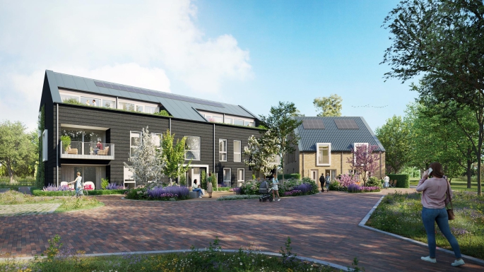 't Groen, Appartementen en Penthouses, bouwnummer: 74, Heinenoord