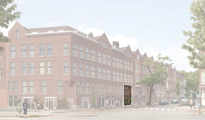 Bouwershof | Rusthoflaan, Sous-bel woning, Rotterdam