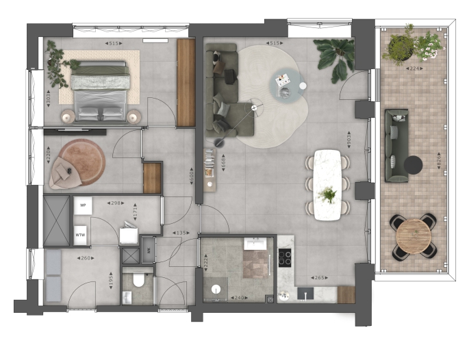 Prickenstaete - Verkoop gestart - Inschrijven tm 15 juni!, Appartement, bouwnummer: 1.07, Maassluis