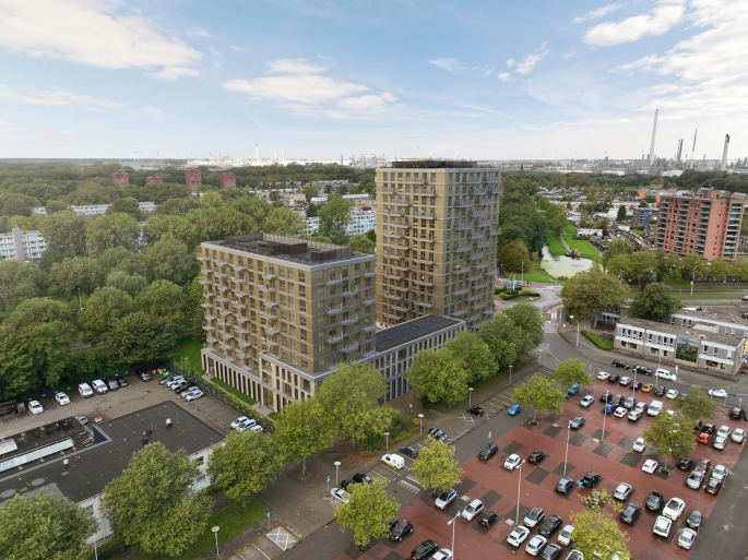 Nieuw Oden, 2-Kamer appartement, bouwnummer: 3.12, Hoogvliet rotterdam