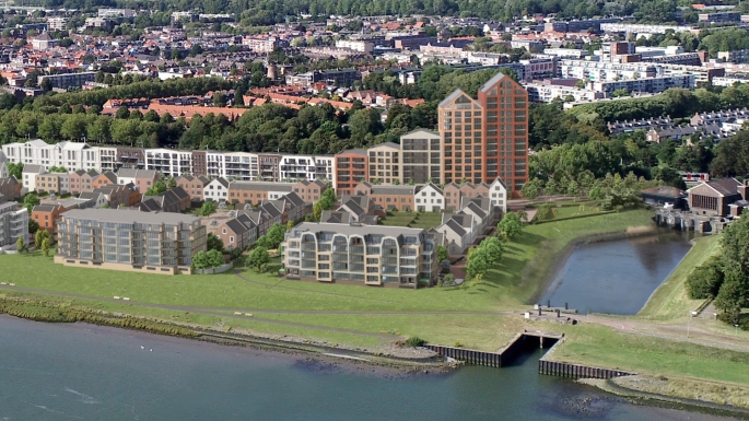 De Taantorens - VERKOOP IN VOLLE GANG, Toren 1 - linker appartement, bouwnummer: T1.02-L, Maassluis