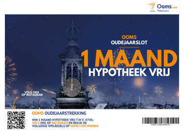 Hij valt gegarandeerd... de Ooms Oudejaarstrekking!