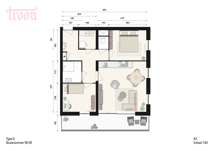 Troon - VERKOOP GESTART - MAAK KANS TM 12 FEBRUARI!, Type D, bouwnummer: 18, Maassluis