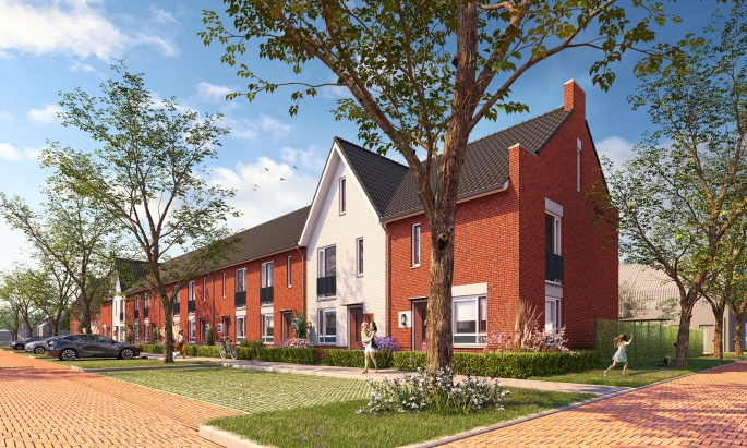 Dorpshart Zwartewaal, Rijwoning, Zwartewaal