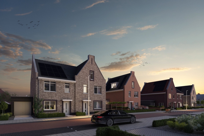 Essezoom Triomf - fase 13, Twee onder één kapwoning, bouwnummer: 14, Nieuwerkerk A/D IJssel
