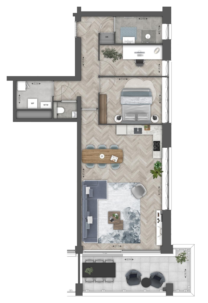 Prickenstaete - Verkoop gestart - Inschrijven tm 15 juni!, Appartement, bouwnummer: 4.07, Maassluis