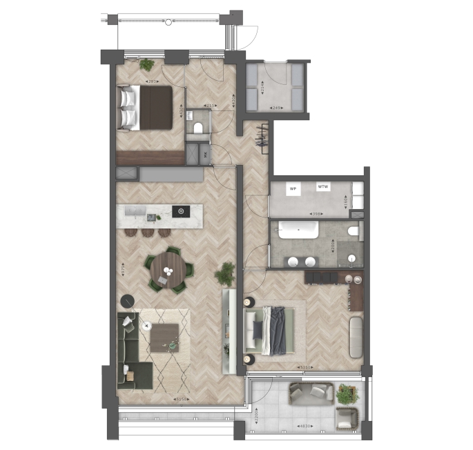 Prickenstaete - Verkoop gestart - Inschrijven tm 15 juni!, Appartement, bouwnummer: 1.05, Maassluis
