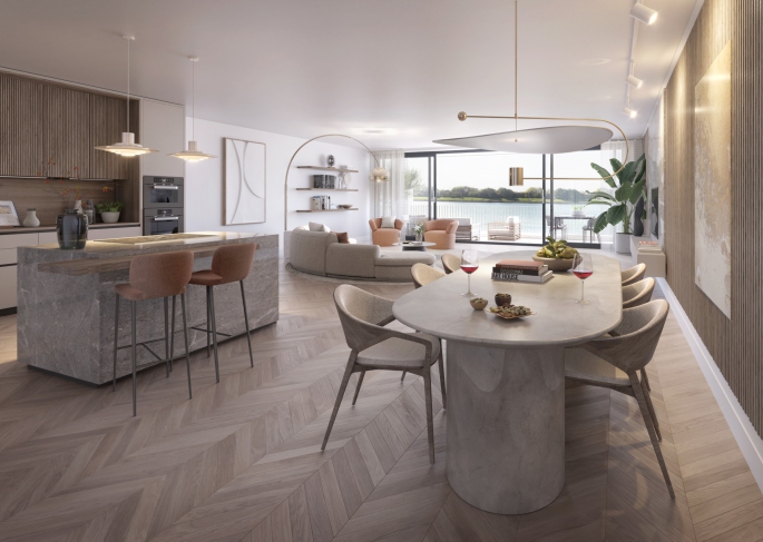 De Kade - Zalmstael - NOG ENKELE APPARTEMENTEN TE KOOP!!, Appartement, bouwnummer: 3.04, Maassluis