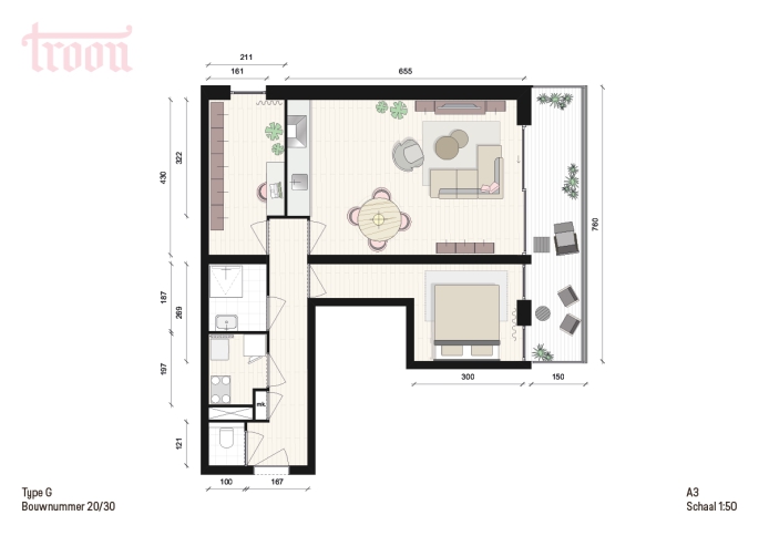 Troon - VERKOOP GESTART - MAAK KANS TM 12 FEBRUARI!, Type G, bouwnummer: 20, Maassluis