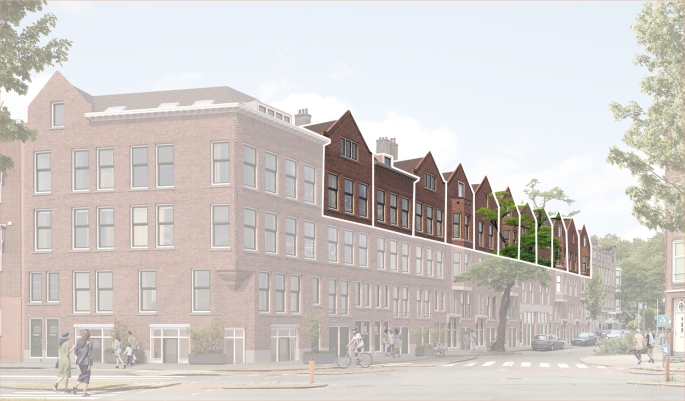 Bouwershof | Rusthoflaan, Dubbele bovenwoning, Rotterdam