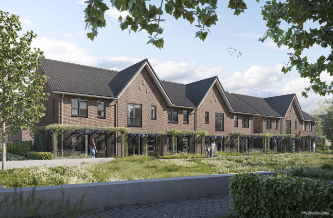 Dordts Buiten - Fase 1B Roosdom Tijhuis, Populier hoekwoning, bouwnummer: B08, Dordrecht