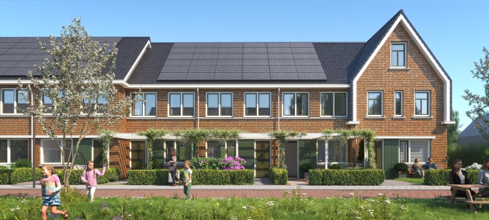 Blom Klaaswaal, Rijwoningen, Eengezinswoning, Klaaswaal