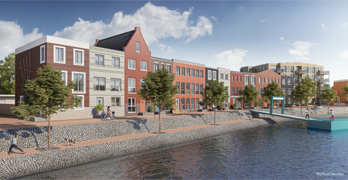Veerkade - fase 2, Kadewoningen, bouwnummer: 53, Spijkenisse