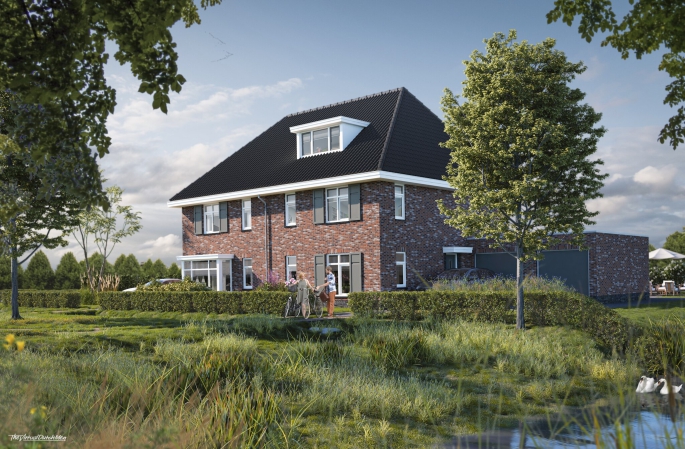 Aan de Kreek (fase 7), Groenvliet, bouwnummer: 55, Nieuw-Beijerland