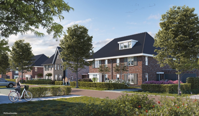 Aan de Kreek (fase 7), Groenvliet, bouwnummer: 55, Nieuw-Beijerland