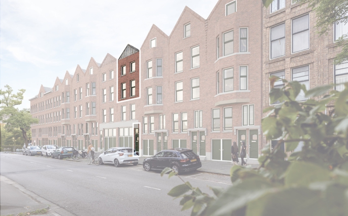 Bouwershof | Rusthoflaan, Dubbele bovenwoning, Rotterdam