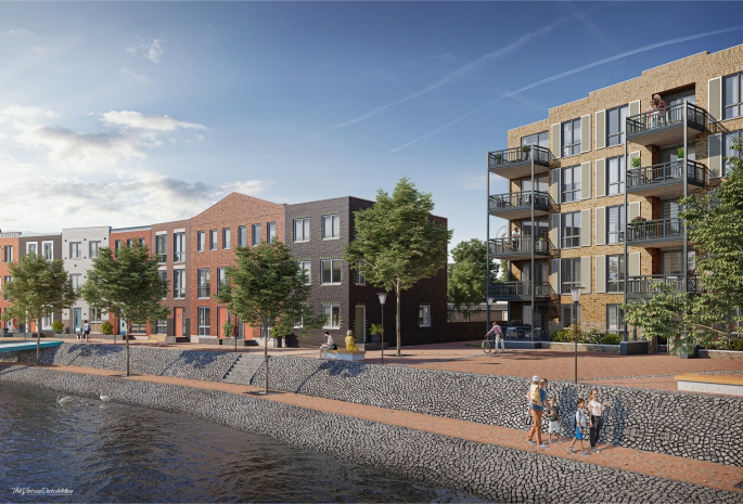 Veerkade - fase 2, Kadewoningen, bouwnummer: 54, Spijkenisse