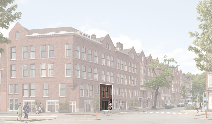 Bouwershof | Rusthoflaan, Sous-bel woning, Rotterdam