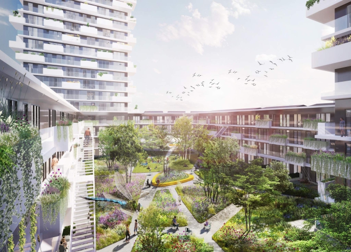 Imagine, Binnenhof appartement, bouwnummer: 50, Rotterdam