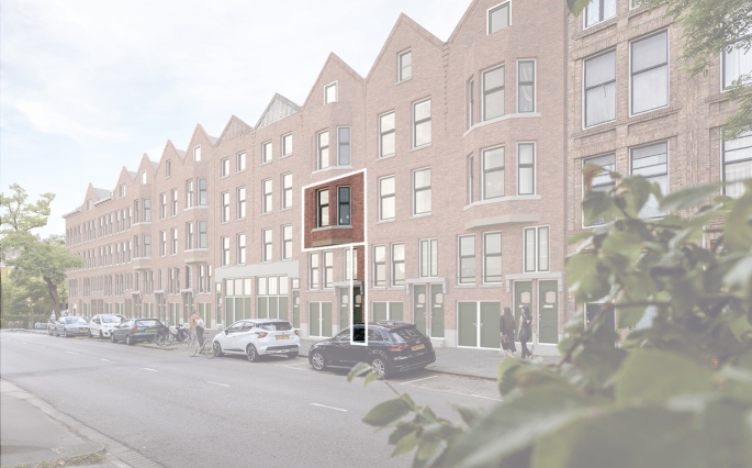 Bouwershof | Rusthoflaan, Bajonet woning, Rotterdam