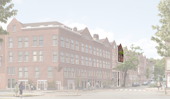 Bouwershof | Rusthoflaan, Dubbele bovenwoning, Rotterdam