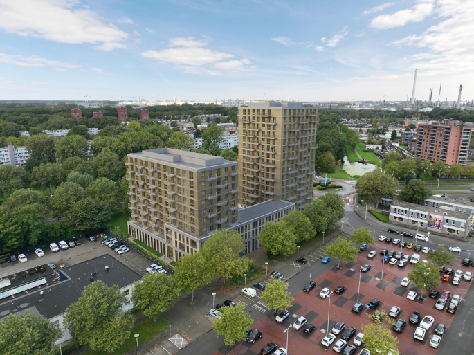 Nieuw Oden, 2-Kamer appartement, Hoogvliet Rotterdam