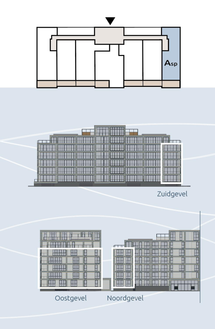 De Watertoren - Slechts enkele appartementen te koop!, Type A spiegel, Maassluis