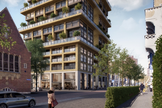De Maasbode, Downtown Appartement, bouwnummer: 2, Rotterdam