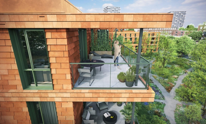 KOER Fase 2, Appartementen Blok 10, Rotterdam