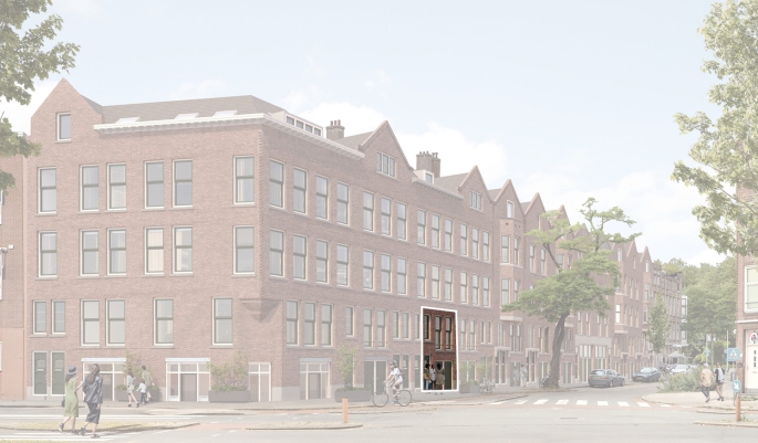 Bouwershof | Rusthoflaan, Sous-bel woning, Rotterdam
