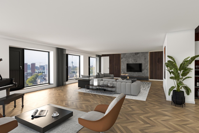 Havenkwartier, Penthouse, bouwnummer: 189, Rotterdam
