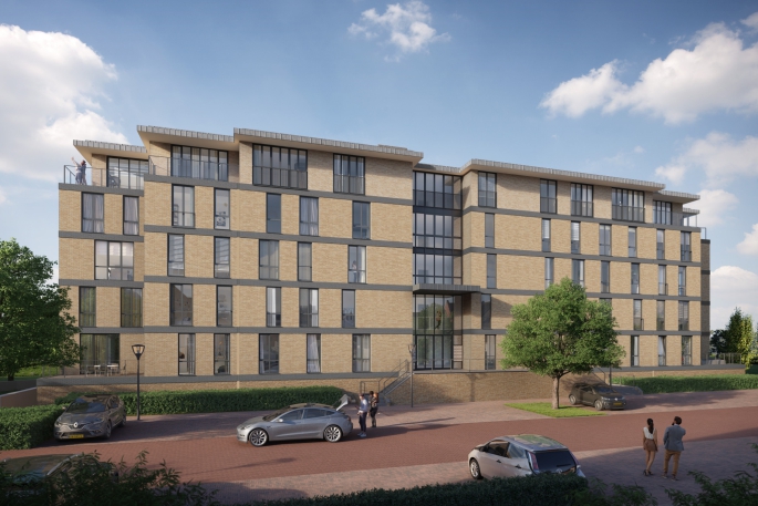 De Kade - Sluyse Diep - Panorama appartementen, Type B, bouwnummer: 4.05, Maassluis