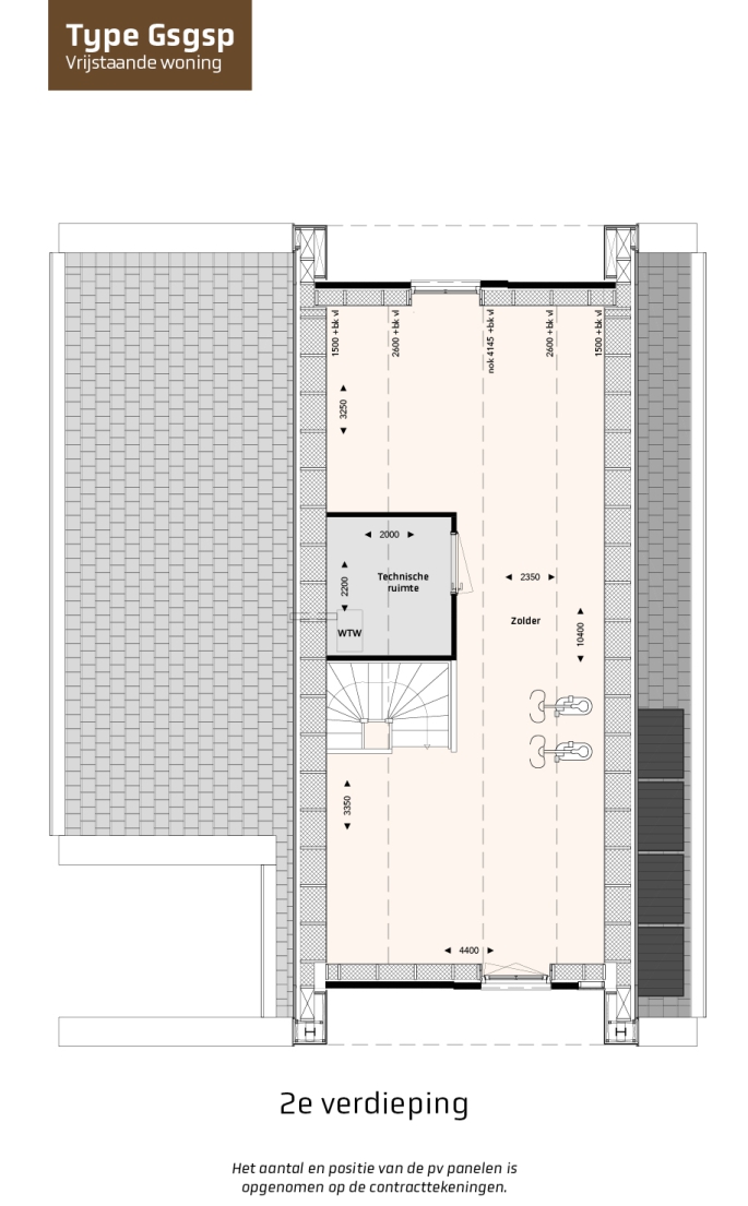 Krekenbos fase 7 te Zuidland, Vrijstaande woningen Type GSG, bouwnummer: 113, Zuidland