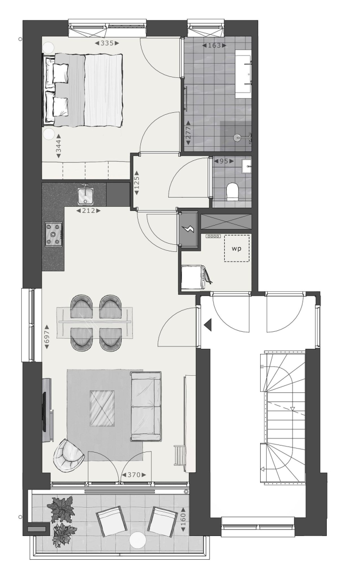 De Wachters - VERKOOP IN VOLLE GANG, Appartement, bouwnummer: 3, Maassluis
