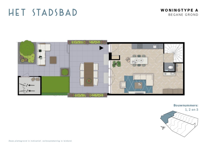 Het Stadsbad - VERKOOP GESTART! MAAK KANS T/M 11 MEI!, Type A Stadswoning, Schiedam