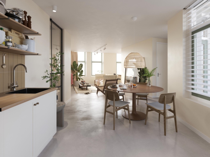 Bouwershof | Rusthoflaan, Hoekappartement, Rotterdam