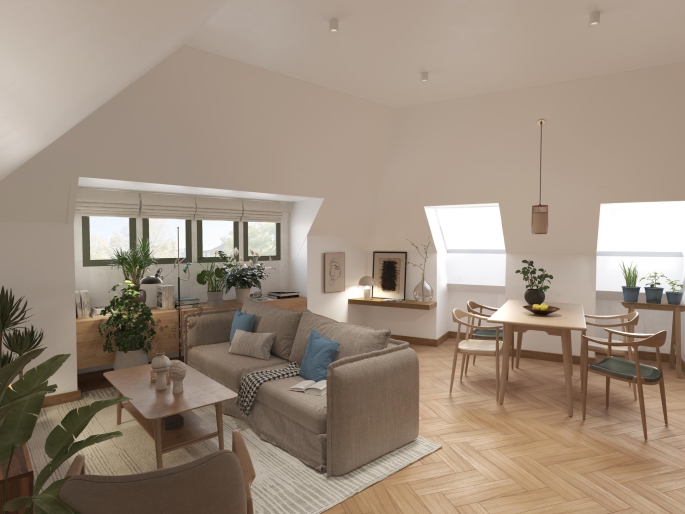 Bouwershof | Rusthoflaan, Hoekappartement, Rotterdam