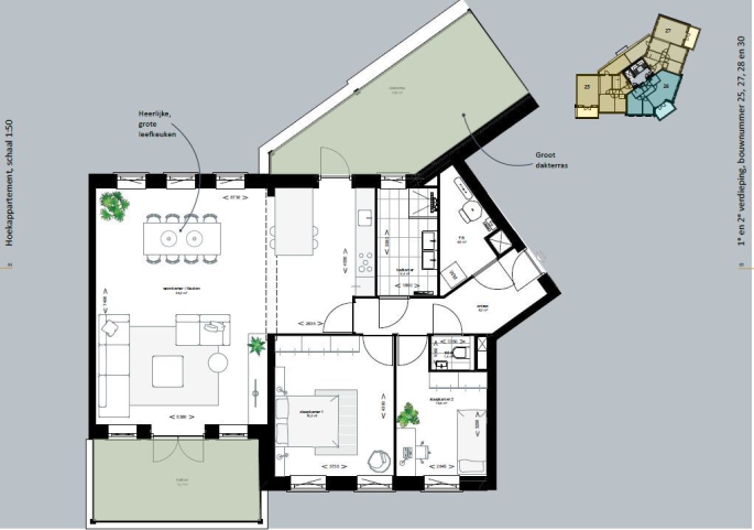 Verreweg - Nieuw Hollands Huis - Wilgenrijk, Appartement, bouwnummer: 30, Maassluis