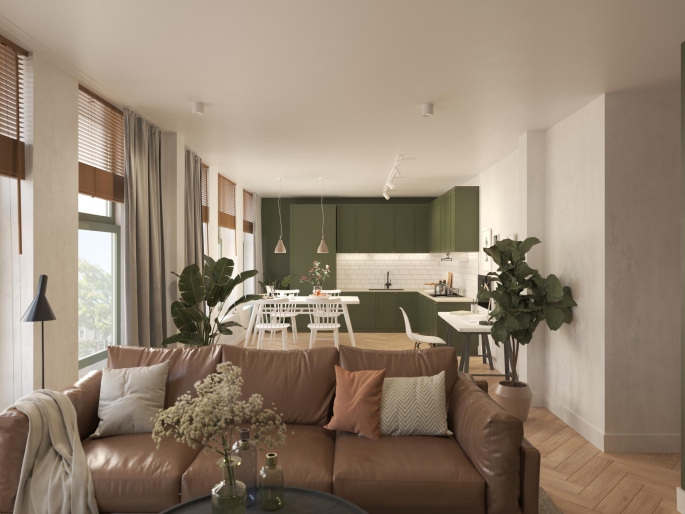 Bouwershof | Rusthoflaan, Bajonet woning, Rotterdam