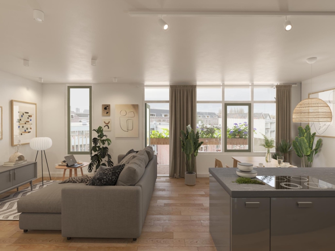 Bouwershof | Rusthoflaan, Bajonet woning, Rotterdam