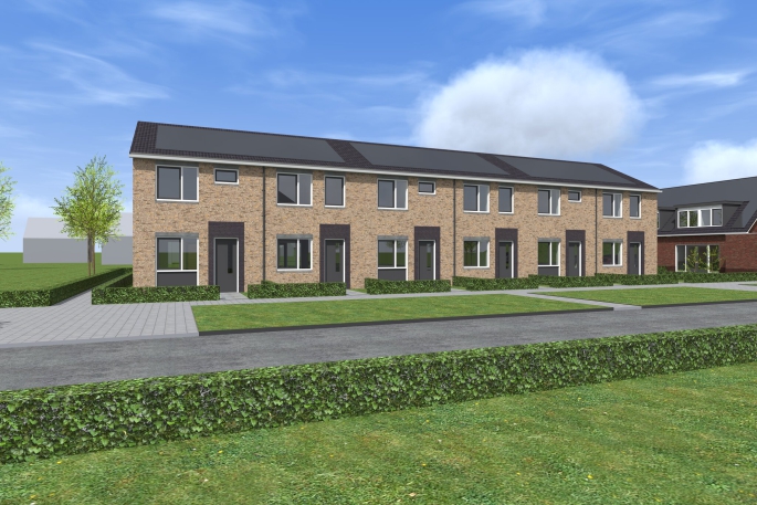 Goudswaard, Van Gaesbeekstraat, Eengezinswoningen, bouwnummer: 12, Goudswaard