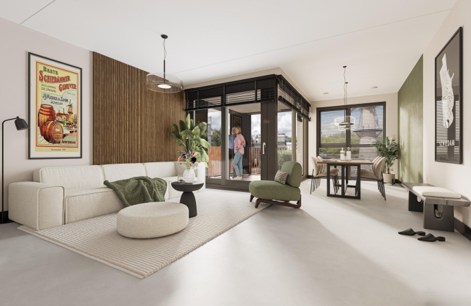 Dirkzwager Fase 2B - NOG SLECHTS ENKELE APPARTEMENTEN TE KOOP!, Schiedam