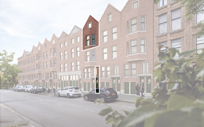 Bouwershof | Rusthoflaan, Dubbele bovenwoning, Rotterdam