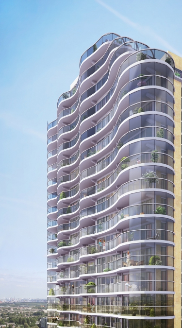 Terras aan de Maas Toren II, Spijkenisse