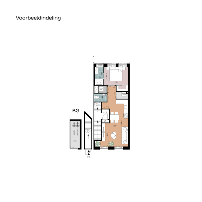 Bouwershof | Rusthoflaan, Start appartement, Rotterdam